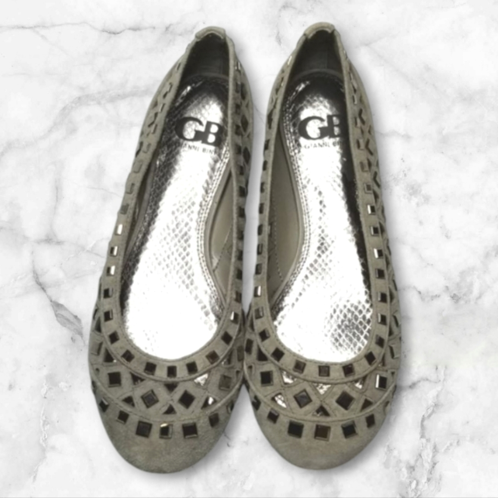 Gianni Bini Jeweled Flats
